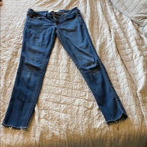 Hollister low rise skinny jeans
